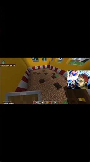 Minecraft Tutorial:making burger king shop #shortfeed #gameplay #minecraft #shorts #minecraftbuild