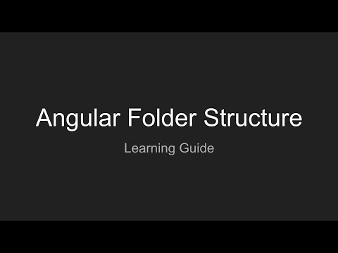 How to set up an angular app folder structure for large applications