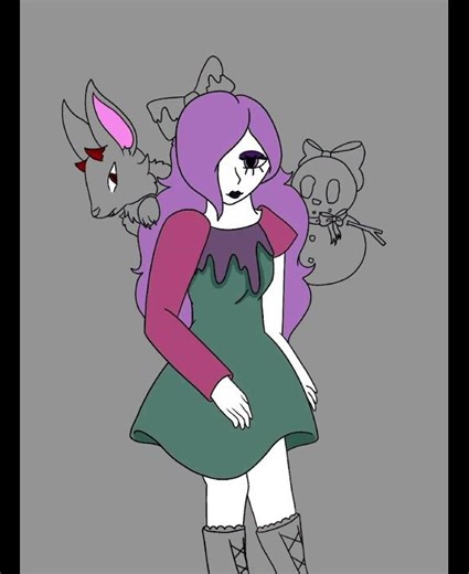 Frost (Character speed draw) #originacharacter #digitalart #mythical