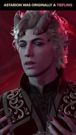 Astarion Was Originally A Tiefling