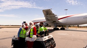 11K views · 311 reactions | We welcomed Santa at Perth Airport today To meet our people and show him our way From terminal to airfield, firefighters and ground crew He toured our estate and we loved showing him through From our team, we wish you all a Merry Christmas and Happy New Year ✨ #perthairport #santa #merrychristmas | Perth Airport | Facebook
