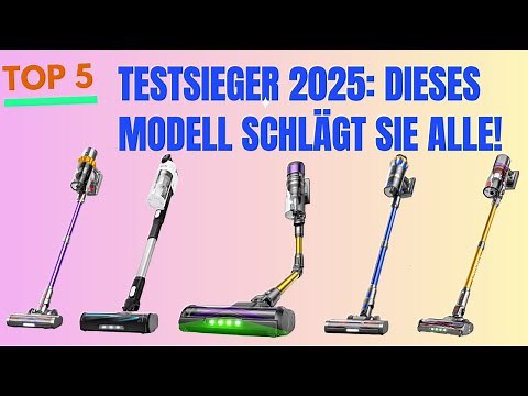 Bester Akku Staubsauger Test 2025: Die 5 besten Modelle im Vergleich! | Lohnt sich der Levoit?