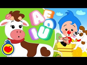 Aprende Las Vocales con La Vaca Lola & Plim Plim - y Más Canciones ♫ Plim