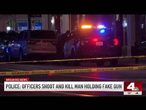 Officers shoot and kill man holding fake gun in downtown Santa Ana