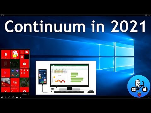 Microsoft Continuum in 2021. A Desktop style OS from a 2015 phone. Lumia 950.