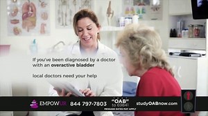 EMPOWUR TV Spot, 'Overactive Bladder Research Study'