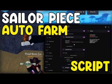 [🔥BEST] Sailor Piece OP Auto Farm, Dupe Items, Max Level - Roblox 2026