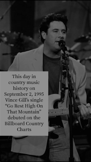 This day in country music history on September 2, 1995 Vince Gill hit the charts #countrymusic