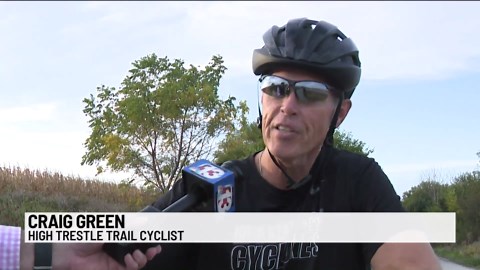 Cyclists call for safer intersection on High Trestle Trail after fatal accident