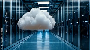 Cloud Computing Data Center Server Room