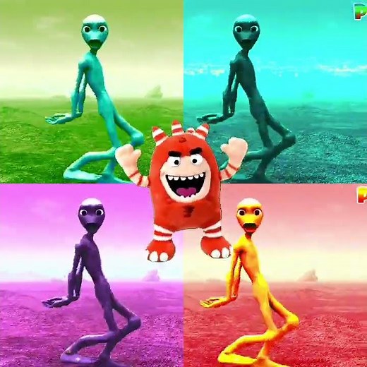 Alien Dance Battle Dame to cosita part-53 #elchombo #aliendance #funny #comedy #shorts