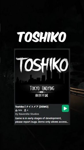 A realistic Roblox horror game to play at NIGHT..