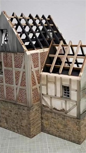 Watermill 1:35 Diorama Part 2🤩 #miniature #3dprinting #painting #scalemodel #diorama #diy