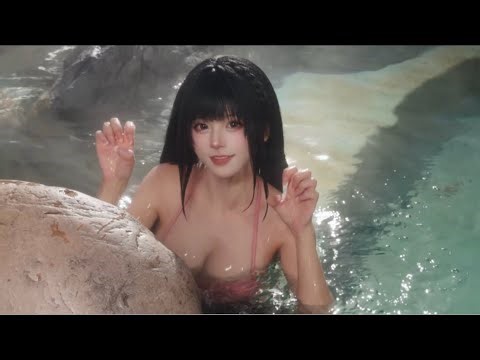 Am I the only one soaking in this huge pool? - Cosplay by 阿抽崽