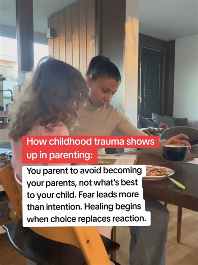 Instead of reacting from fear, pause and take a breath before responding. Notice what your child truly needs in that moment, not what would have fixed your own childhood. Practice choosing your response with intention, even small moments of calm and presence rewire old patterns. #childhoodtrauma #generationaltrauma #cyclebreaker #cyclebreakers #therapy