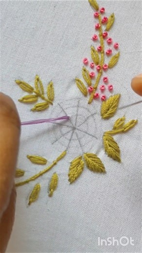 #shorts#viral#trending# flower hand embroidery tutorial