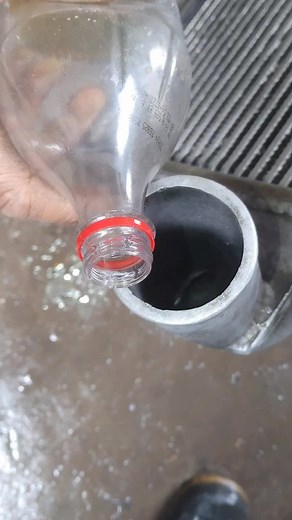 #truck #Engine #radiator #clean #water #gas