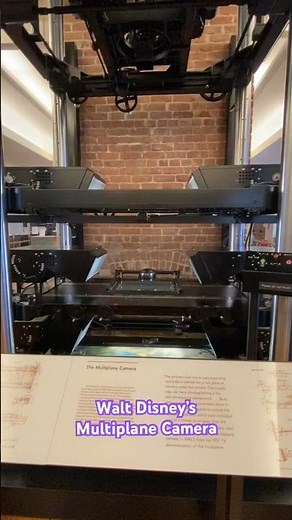 Walt Disney’s Multiplane Camera developed in 1937