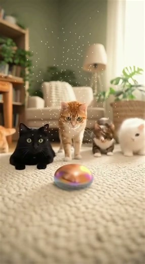 Cat Gets Surprised by Something Strange | Meow Shorts