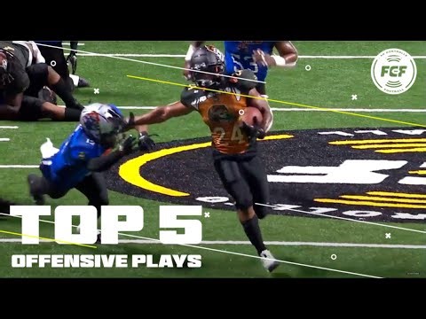 Top 5 Offensive Plays - Week 1 | FCF Season 2.0