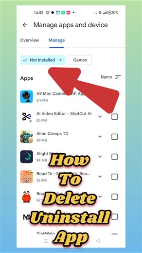 How To Delete Uninstall App In Play Store | #delete #playstore #shortsvideo #viral #shorts