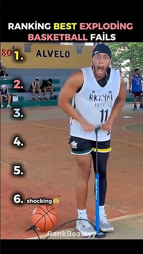 Ranking Best Exploding Basketball Fails💥☠️