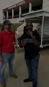The big homie Erik Tee is hanging out with Bobby from Giglio Distribution for the big tailgate party for the Lamar and Mcneese home game today. Come out and check us out! | Magic 102.5 The Golden Triangle's Big Station