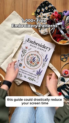 Turn Every Stitch Into a Masterpiece ✨🧵 Ready to take your embroidery to the next level? Our Embroidery Notes Bundle gives you everything you need to go from “where do I start?” to “I made this!” What’s inside: 🎨 1,000 patterns, templates & tips 📚 Step-by-step guides for beginners & pros 🧵 Ideas for home decor, gifts & more 💡 Instant inspiration at your fingertips 👉 Yours FREE today — just cover a small handling fee. It’s not just a bundle. It’s your embroidery breakthrough. | Embroidery P