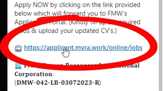 76K views · 741 reactions | MGA HAKBANG SA PAG-APPLY Ikaw ba ay interesadong mag apply sa aming mga Job Postings? I-click ang video sa baba para malaman: | FMW Human Resources International Corporation | Facebook