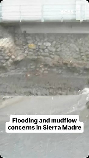 111K views · 68 reactions | CBS LA’s Amanda Starrantino visits an evacuation area in Sierra Madre, where one resident shares concerns about the mud and her sister who lives nearby. #sierramadre #rain #mud #cbs #cbsla | CBS LA | Facebook
