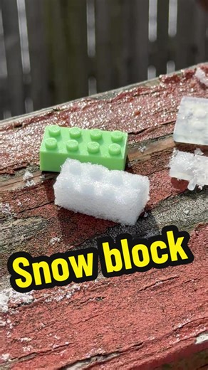 I designed a mold for you to make some lego bricks from snow ❄️ ⛄️ and I love it. I am gonna stack them together next 😜 don’t forget to follow for next! Its gonna be funnnnnnn and ejoy the asmr satisfaction of this video ❤️🫢 Made with @formlabs form 4L I could have used a smaller machine for this lol #asmr #asmrsounds #lego #3dprinting #brick