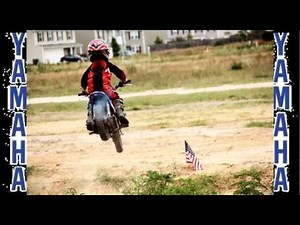 4 Year Old Extreme Stunts (Dirt Bike Jumps)