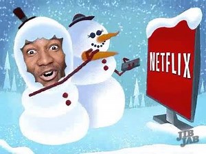 Netflix and chill: Holiday Edition ⛄️🥕 Give the (FREE) GIF of funny this Christmas 📲 http://bit.ly/2jellp5 | JibJab