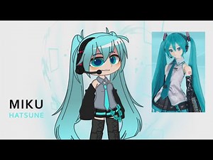 💞how to make Miku Hatsune in gacha nox💞 // tutorial💞