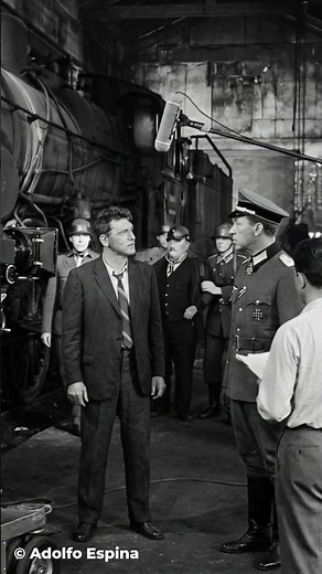 THE TRAIN (1964) #history #hollywood #aiart #filmset #burtlancaster #paulscofield