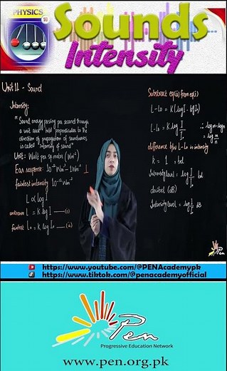 Sound Intensity I Sound Intensity Level I Lecture-3 I #Physics #Science