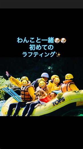 ゴル ルル on Instagram: "🐶🐶💞🛶🌊ラビルル四国旅♡① 09/06♡ ルルの初めてシリーズ🐶💫💫 初めてのラフティングだワン🐶💓💓 ラビちゃんfamily♡にお誘いいただき✨ なんと念願のわんこと一緒にラフティングの夢が吉野川で叶いました🤭💓💓 お天気が心配でしたが、前日までは大雨で水位も高く濁っていたようですが、反対に流れ切って元通りの水位で安全に晴天の中キレイな川を楽しむ事ができました🥰🫧🫧 ルルもラビちゃんもウキウキしていて♡みんなでワクワクウキウキ乗り込み、急流は勿論、キレイな川や景色を楽しんだり♡みんなでぷかぷか浮いたり泳いだり♡沢山遊んで大満喫でした😆🫶🏻🫶🏻 ラビちゃんとルルはやっぱり穏やかでおっとりした甘えん坊さんで♡性格がとっても似ていて♡♡終始ゆったり平和な癒しの時間が流れていました☺️💞💞 ラフティングはスタッフさんも🐶の飼い主さんなので色んな面で🐶を理解してくださっていてとっても楽しく安心して過ごせました☺️✨✨ ルルは甘えん坊発動で沢山可愛いと言ってもらえてナデナデしてもらえてご満悦でした🤭