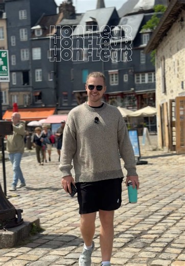 Honfleur is one of those places where history, art, and coastal charm all come together, making it easy to see why it’s considered one of Normandy’s most beautiful towns! #honfleur #normandy #fyp #france #vanlife