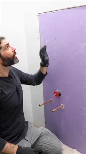 Drywall repair finishing tips…I prefill the perimeter with Quick Set 20 because it sets up within an hour. I knock down high spots, lightly sand and use Strait-Flex Crack Tape. This makes the repair strong and after passes with the 6, 10, and 12 inch knives, the wall looks super smooth 🔥#drywall #drywallrepair #bathroomremodel #homerenovation #homerepairtutor | Home Repair Tutor