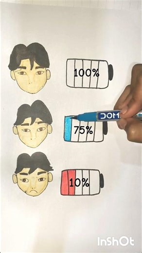 Jinu Battery Satisfying Art battery🔋😱#kpopdemonhunters #art #trending #shorts