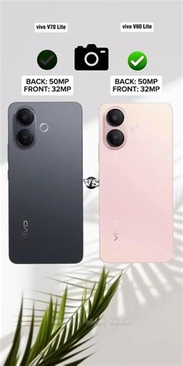 vivo V70 Lite vs vivo V60 Lite - What Actually Changed?