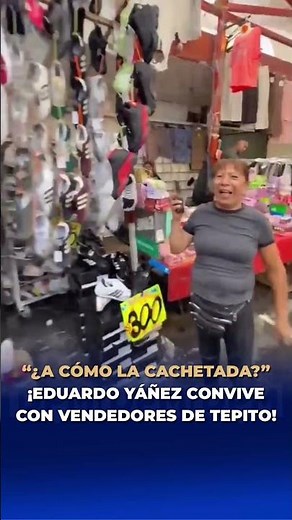 'How much for a slap?' Eduardo Yáñez with vendors in Tepito | DPM