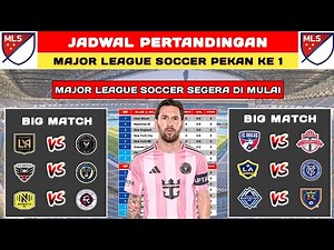 MLS Week 1 Schedule - Los Angeles FC vs Inter Miami - Inter Miami Schedule