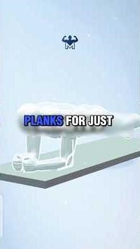 Five minutes of plank’s every day 💪🔥