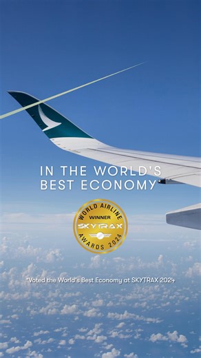 Experience warm, attentive service that makes every journey feel effortless when you fly with Cathay Pacific. Feel the difference in the World's Best Economy. ✈️ | Cathay Pacific | Facebook