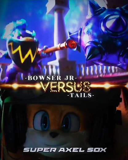 Bowser Jr vs Tails #supermariogalaxy #fypシ