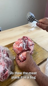 20K views · 88 reactions | Frozen meat never again! It defrosted in minutes. #easyrecipes #simplerecipes #housewife #videoviralreels #tutorials #SimpleRecipes | Recipes Of Poor | Facebook