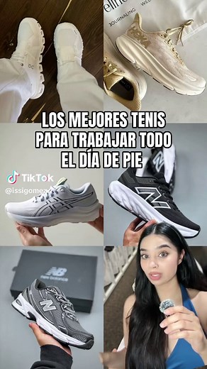 Los mejores tenis para trabajar de pie todo el día