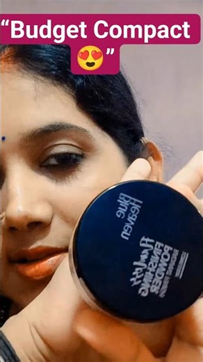 Blue Heaven Flawless Finishing Powder Review | Budget Friendly Compact 😍#shorts #budgetmakeup