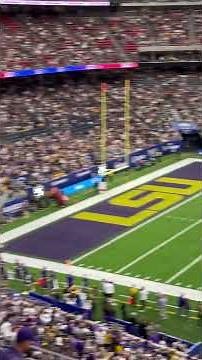 LSU Strikes First at Texas Bowl + LSU Tiger Band Brings the Fight Song!
